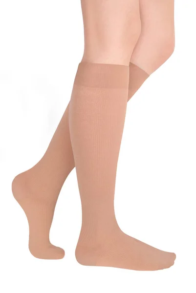 Veaux Orteil Fermés Pour Homme Compression Hosiery Bas Médicaux Collants — Photo