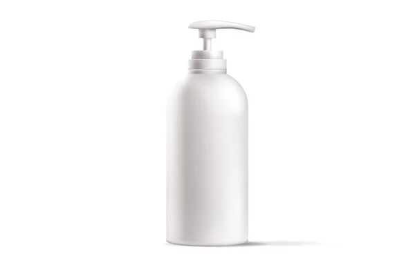 Hand Antibacteriële Reinigingsmiddel Dispenser Pomp Cosmetische Fles Met Dispenser Vloeibare — Stockfoto