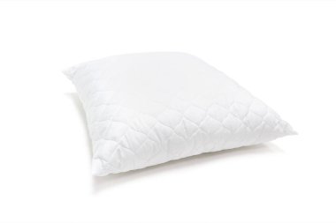 Hafıza Efektli Ortopedik Yastık. Uyku için tıbbi tedavi yastığı. Başının altındaki Hafıza Yastığı 'nı rahatlat. Omzunun altında beyaz arka planda izole edilmiş bir teneffüs. Uyku Destek Yastığı