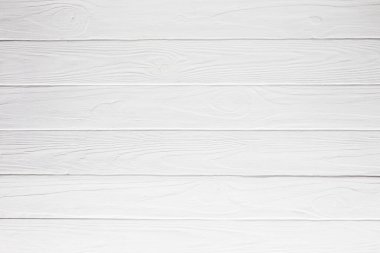 Arka plan için beyaz gri ahşap renk dokusu yatay. Yüzey ışığı masa üstü görüntüsünden temizlendi. Sanat eserleri ve iç veya dış tasarım için doğal desenler. Grunge eski beyaz tahta tahta duvar deseni.