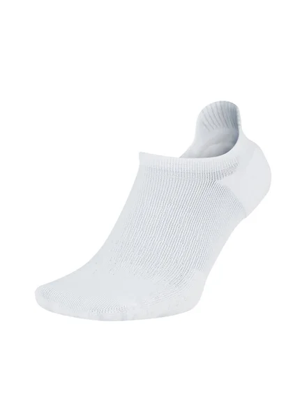 White Color Short Mini Socks Mockup Design Isolated White Background — Stock Photo, Image