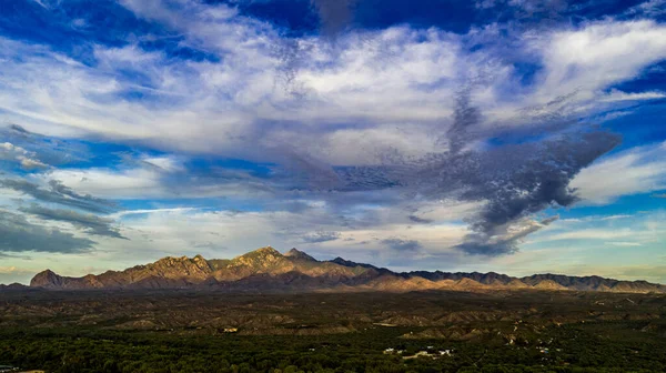 Hava, İHA Günbatımı Tubac, Arizona