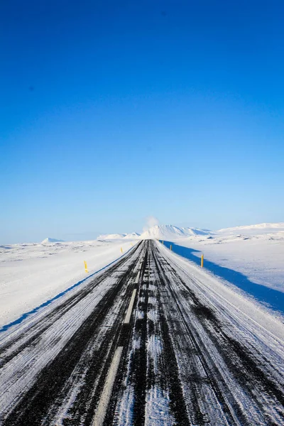 Conducir Perderse Alrededor Islandia Para Descubrir Nuevos Lugares — Foto de Stock