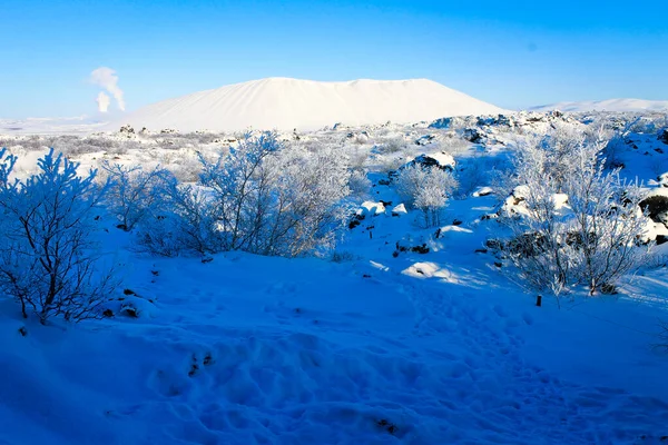 Piękne Wspaniałe Krajobrazy Islandii Idealne Aby Oczyścić Umysł Cieszyć Się — Zdjęcie stockowe