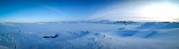 Montagne Innevate Nel Nord Della Ghiandola — Foto Stock