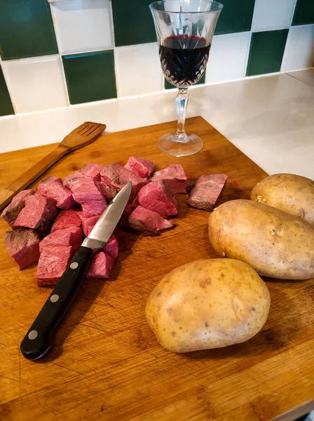 En iyi sığır eti ve Japon bıçağı.