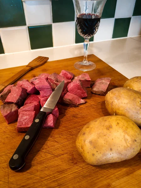 En iyi sığır eti ve Japon bıçağı.