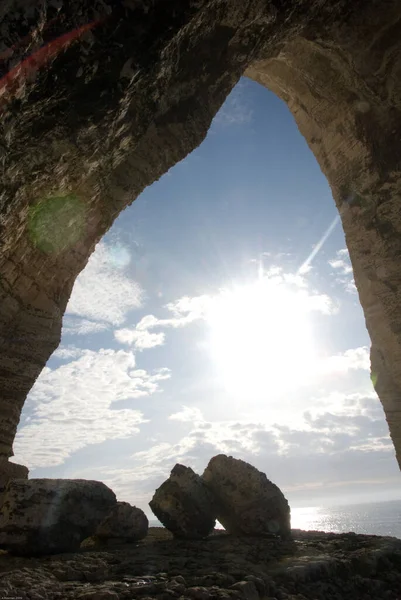 Zemin seviyesindeki körüklemeden etretat görünümü