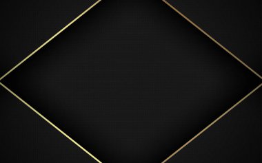 Soyut şablon lüks koyu siyah ve altın rengi. premium arkaplan kalıpları