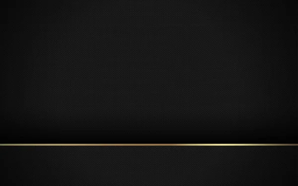Padrão Abstrato Luxo Preto Escuro Com Ouro Padrões Fundo Premium — Vetor de Stock