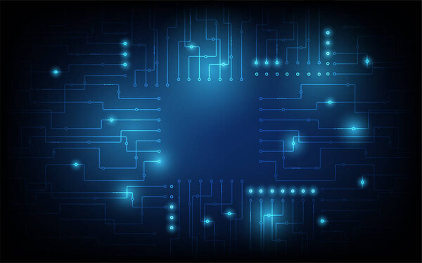 Abstract technology background, communication concept, futuristic digital innovation background vector illustration