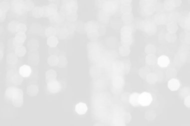 Beyaz bokeh arkaplanı soyut, yumuşak arkaplan