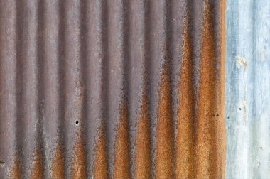 Paslı çinko arka plan, grunge pas ve aşınma arkaplan dokusu