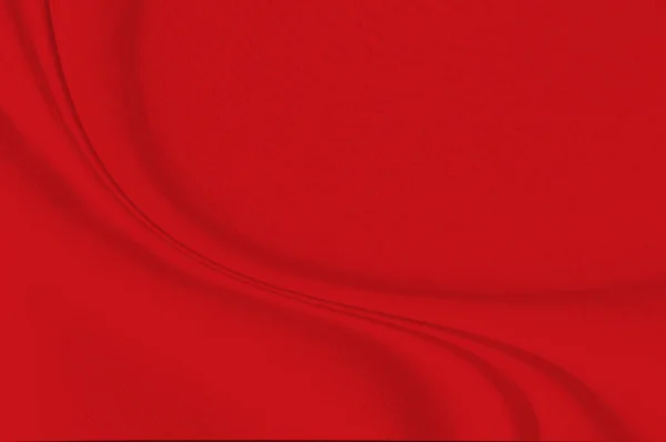 Red fabric sheets background or texture, abstract with waves, Soft focus cloth silk Red
