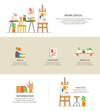 çalışma alanının afiş