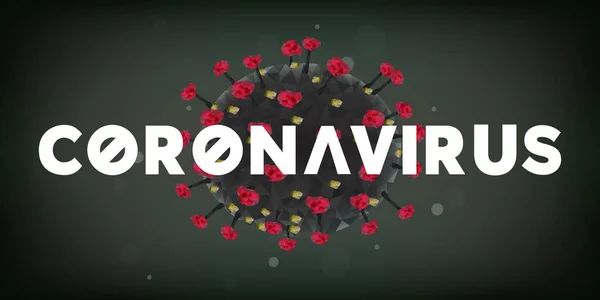 Corona Virus Corona Virus Disease Covid Novel Coronavirus 2019 Ncov — Vettoriale Stock