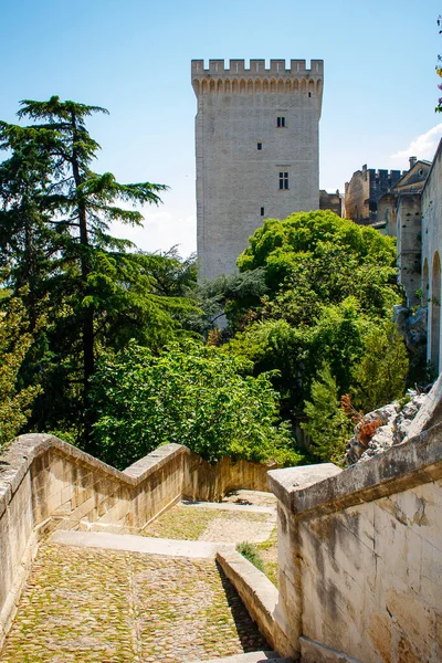  Burası Provence Avignon 'daki eski kasaba.