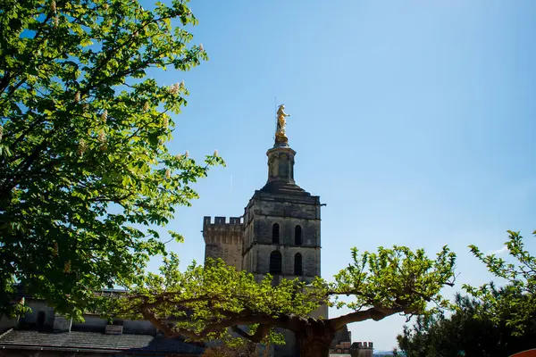  Burası Provence 'deki eski kasaba Avignon şehri.