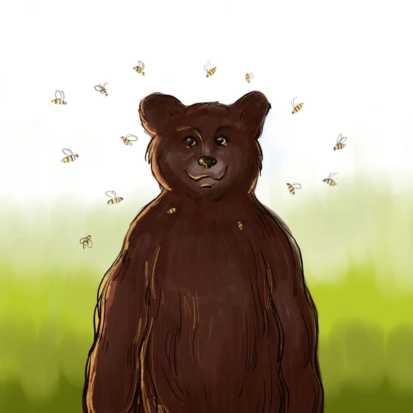 Медведь Лесу — стоковое фото