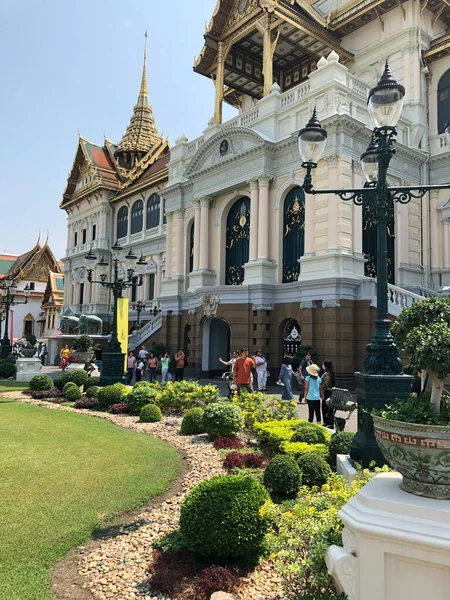 Bangkok Thailand Februar 2020 Großer Palast Der Königliche Palast Und — Stockfoto