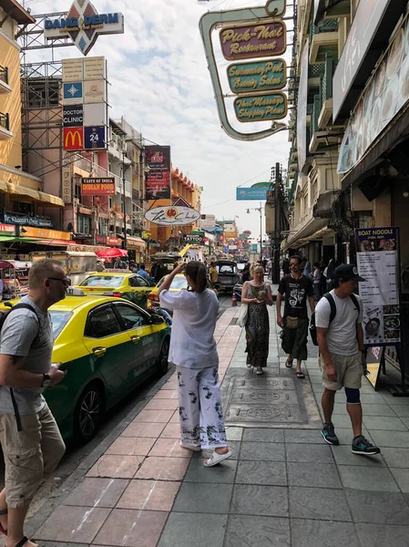 2020 관광객의 방콕의 — 스톡 사진