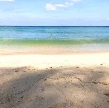 Tayland 'ın Phuket adasındaki kumsal