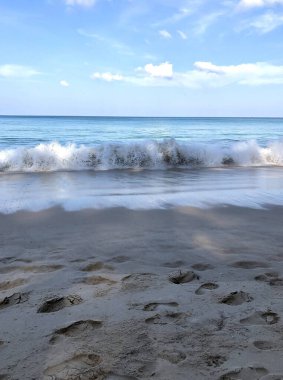Tayland 'ın Phuket adasındaki kumsal
