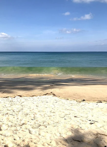 Bang Tao Beach Ocean Thailand — Stock Photo, Image