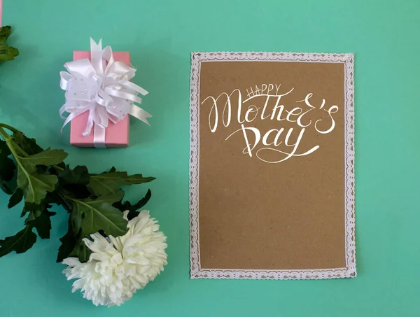 Card Banner Template Greeting Invitation Mothers Day — Stock Photo, Image