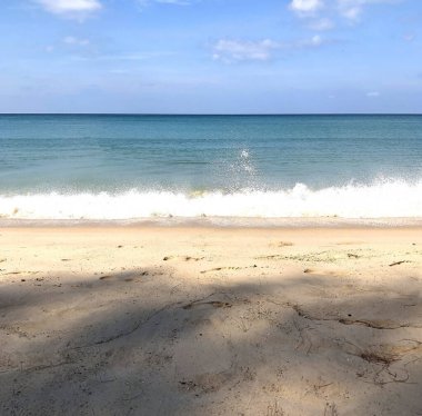 Tayland 'ın Phuket adasındaki kumsal