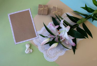 Kart, pankart, şablon, kopyalama alanı, selamlama, bir tatil davetiyesi, Anneler Günü, Sevgililer Günü, doğum günü, düğün