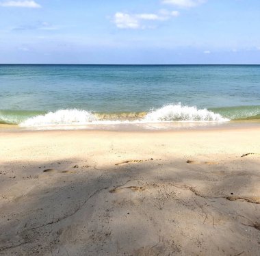 Tayland 'ın Phuket adasındaki kumsal