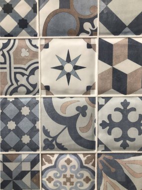 arkaplan, doku, desen fayansları, renkli duvar ve zemin