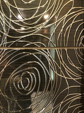 arkaplan, doku, duvar fayansları altın mozaik