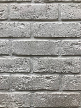 Arka plan, eski bir tuğla gri-kahverengi rengin dokusu. Duvarlar için kullanılır.