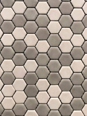 background, texture of gray tiles, mosaics, wall and floor clipart