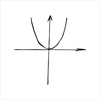 Bir matematiksel formül, zamanlama, işaret, vektör, yazdırma için Stock illüstrasyon elementi, beyaz arkaplan resmi izole