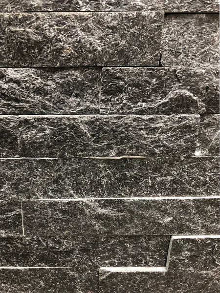 Pozadí Struktura Starého Otrhaného Kamene Šedohnědé Barvy Používá Stěny — Stock fotografie