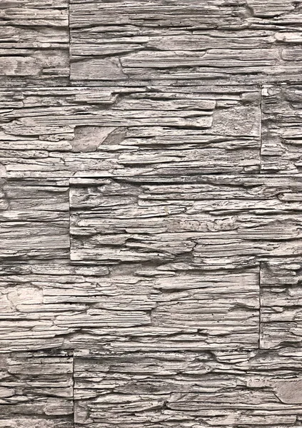 Tło Tekstura Starego Poszarpanego Kamienia Szaro Brązowego Koloru Stosowany Ścian — Zdjęcie stockowe