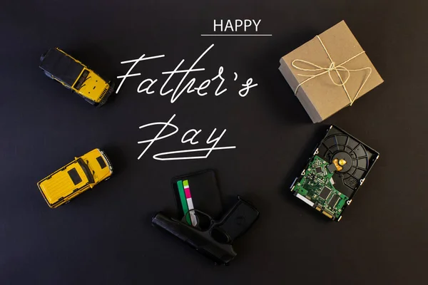 Biglietto Auguri Festa Del Papà Ingegnere Del Software Ingegnere Hardware — Foto Stock