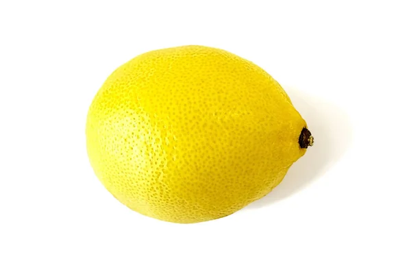 Isolated White Background Lemon — Stock Photo, Image