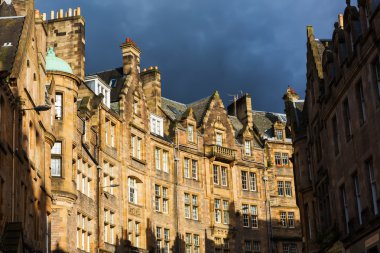 Edinburgh'daki Cockburn Street, İskoçya