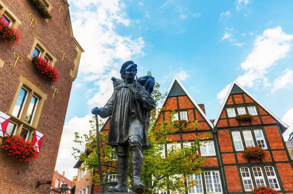 Estatua de Kiepenkerl en Muenster, Alemania —  Fotos de Stock