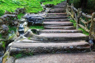 Parc des Buttes-Chaumont in Paris, France