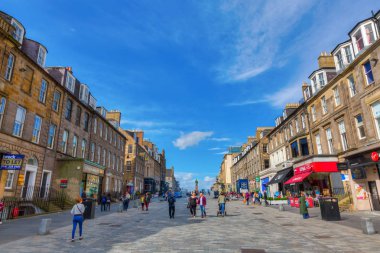 Kale Edinburgh yeni şehir sokak