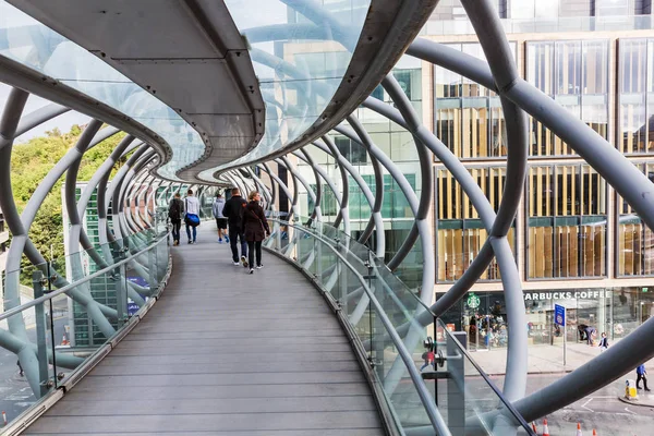 Leith Bridge Street v Edinburghu — Stock fotografie