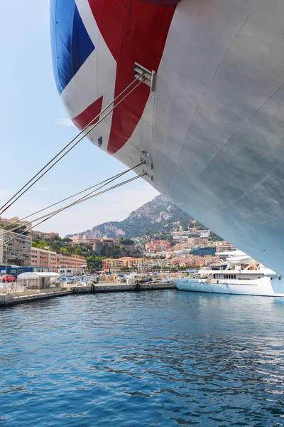 Cruise ship MV Azura in the port of Monaco — Stock Photo, Image
