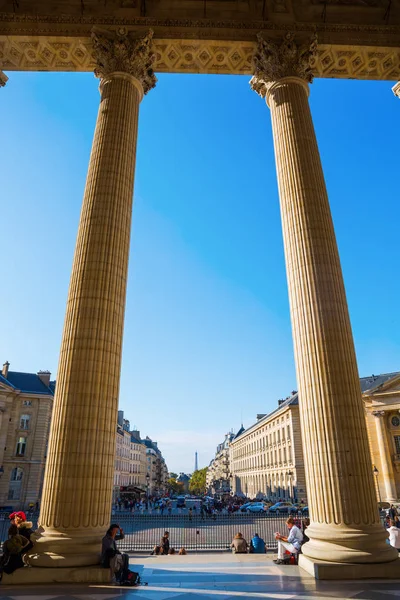 Zabytkowym Panteon w Paryżu — Zdjęcie stockowe