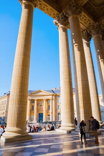 Storico Pantheon di Parigi, Francia — Foto Stock