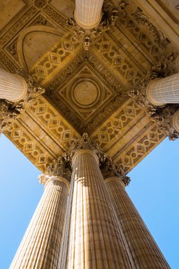ayrıntı sütunlarının Pantheon Paris ile